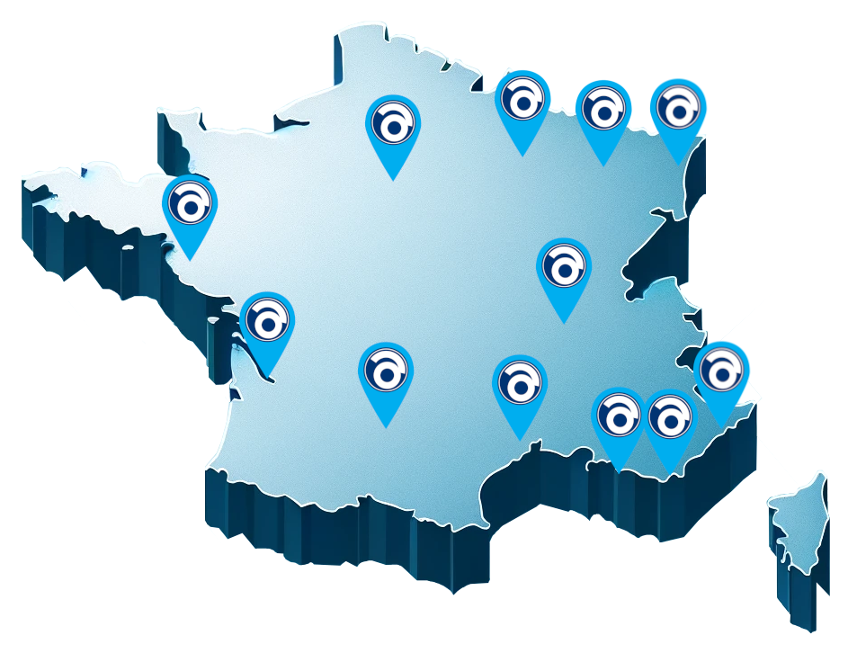 carte de France où nous trouver