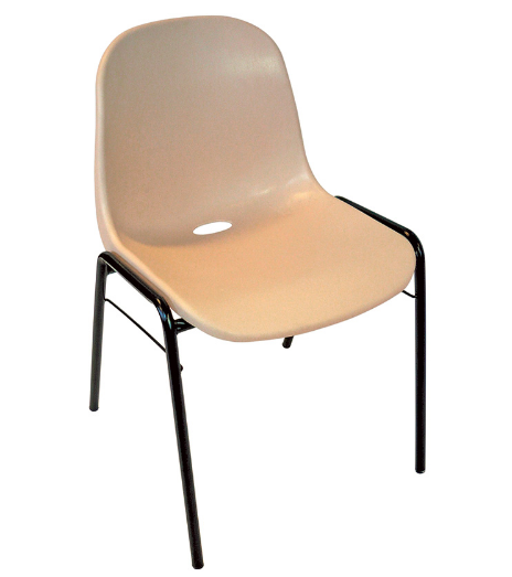 Chaise coque plastique résistante ALLOMAT