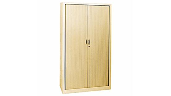 Armoire rideau beige