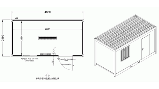 Module à la vente cubo 500 allomat