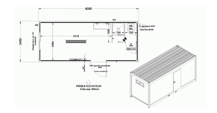 Module sanitaire 61120A