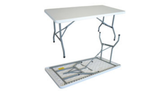 Table pieds pliant de chantier allomat