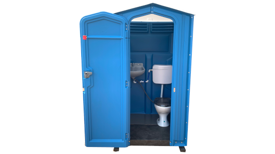 Toilette WC raccordable et transportable allomat pour les chantier