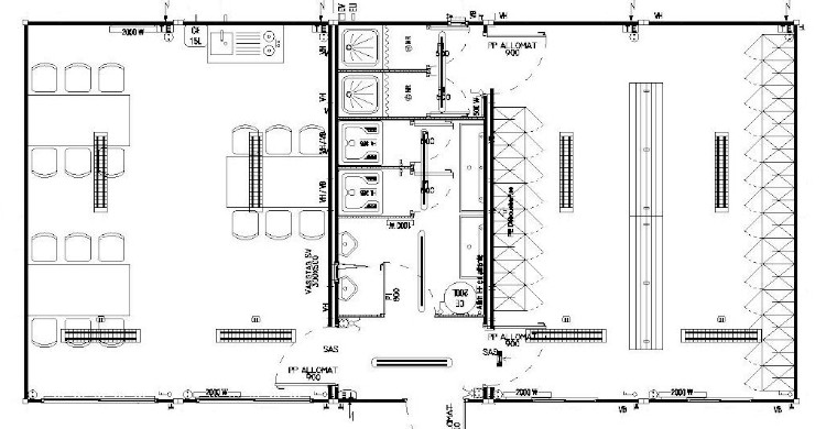 module sanitaire pour chantier seul