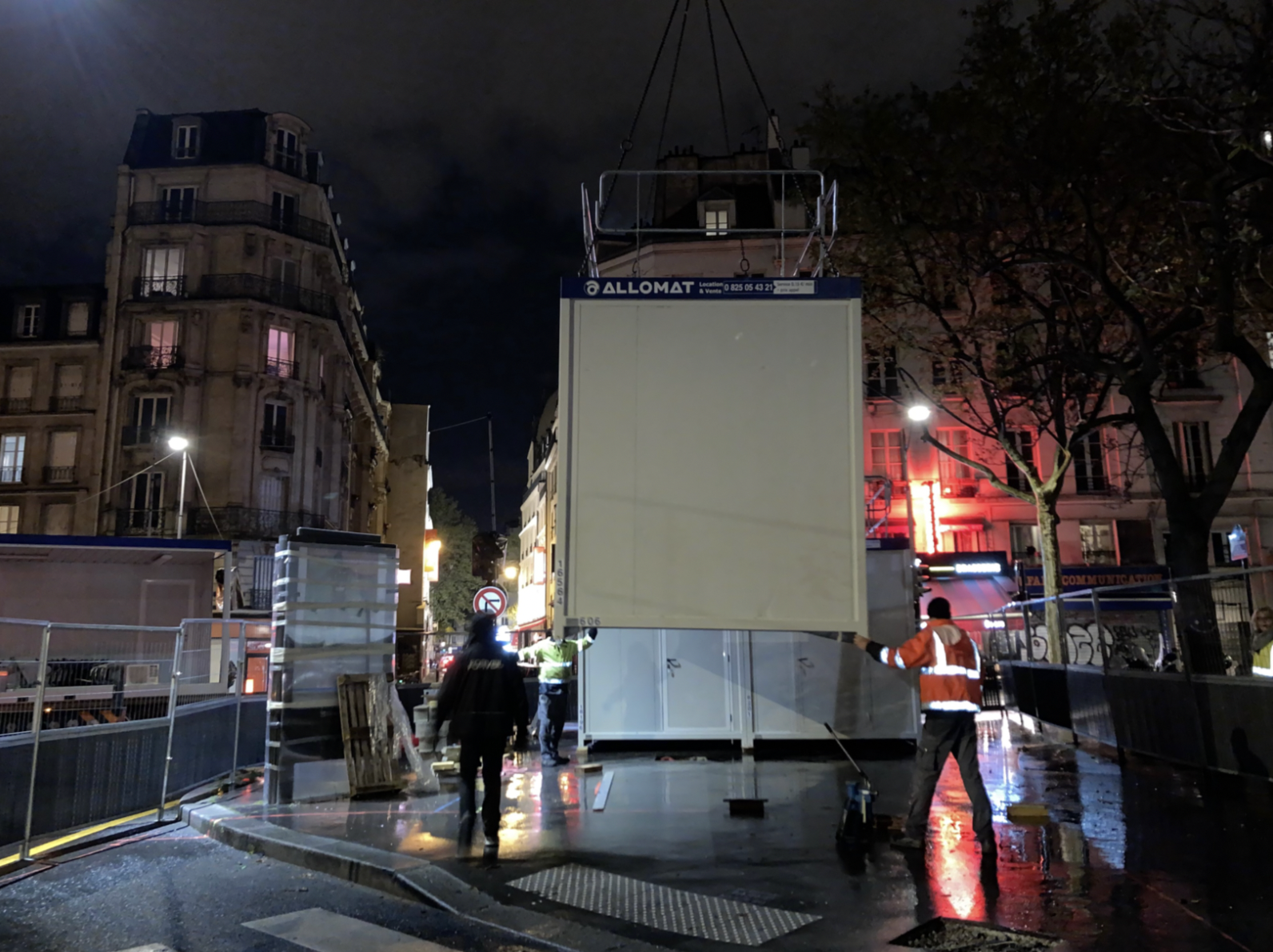 module livré la nuit