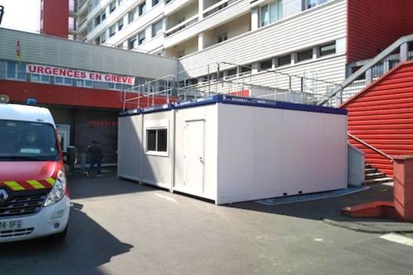 Modules bungalow pour un hôpital