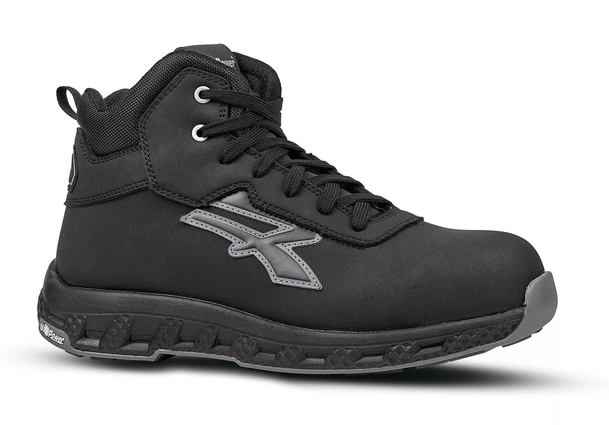 Chaussure de sécurité noire montante modèle Phoenix