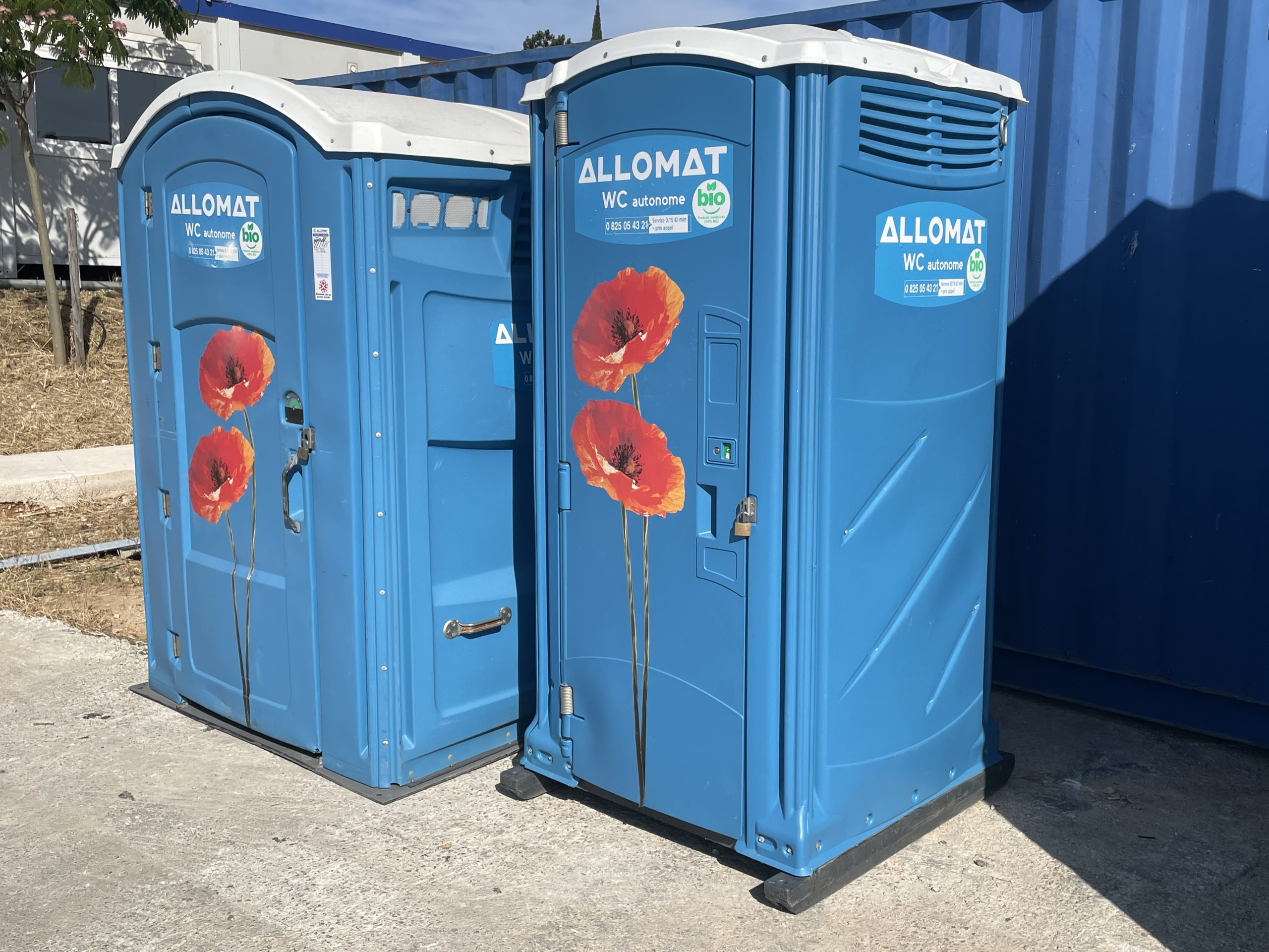 WC autonomes pour chantier ALLOMAT