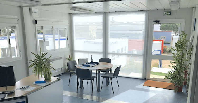 Bureaux temporaires modulaires