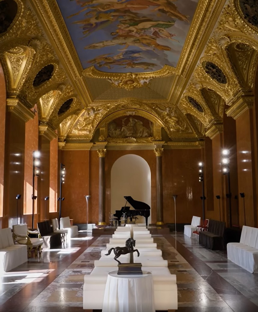 Aménagement modules événementiel Louis Vuitton à Paris