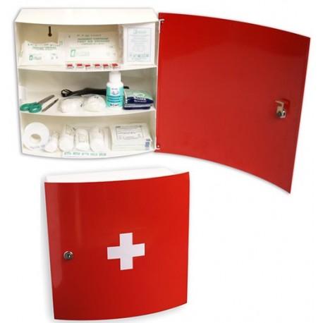 Armoire Pharmacie pleine - Porte à clé - 8 Personnes