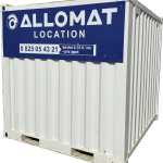 conteneur de stockage sécurisé allomat 10m3
