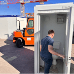 sanibox en utilisation