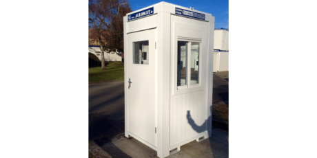 Vigimat : la guérite de gardien modulaire